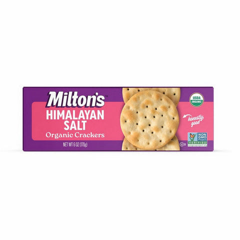 Milton's, Miltons Baked Crackers Himalayan Salt, 6 Oz Milton's