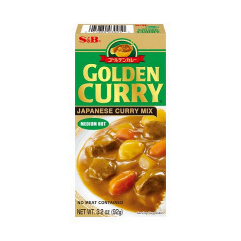 S & B, Sauce Mix Medhot Gldn Cur, Case of 12 X 3.2 Oz