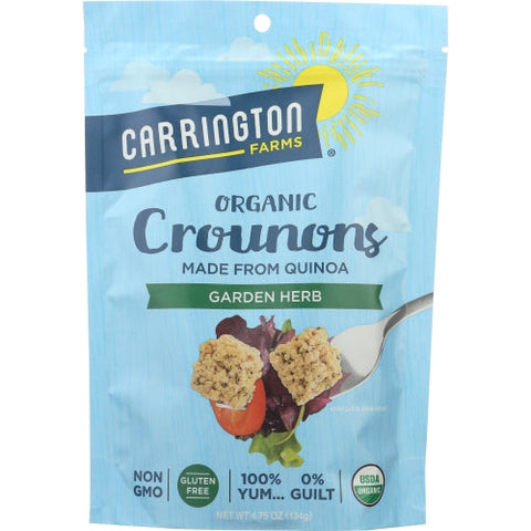 Carrington Farms, Crounons Garden Herb, 4.75 Oz(Case Of 6) Carrington Farms
