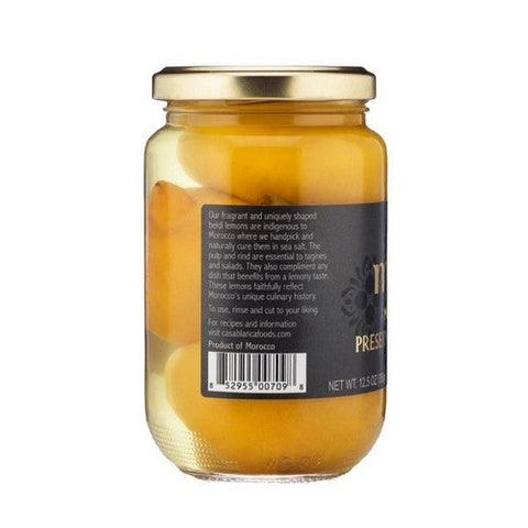 Mina, Moroccan Preserved Lemons Jar, Case of 6 X 12.5 Oz Mina