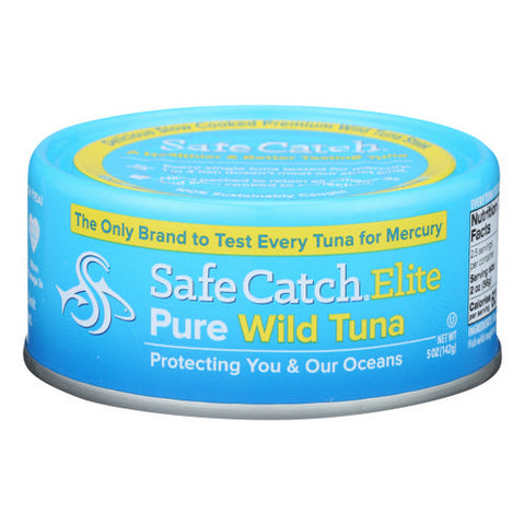 Safecatch, Solid Wild Tuna Steak, 5 Oz(Case Of 12) Safecatch