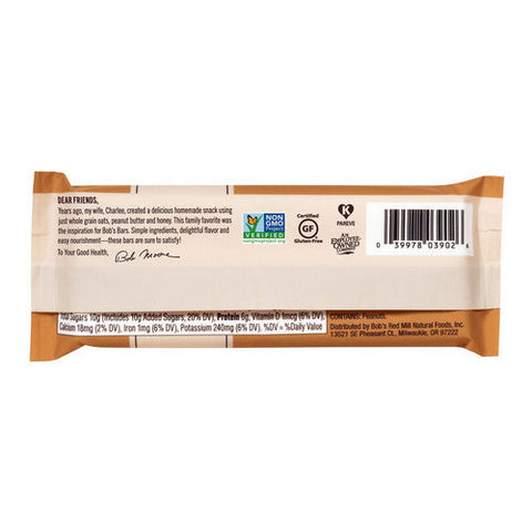 Bobs Red Mill, Peanut Butter Chocolate & Oats Bob's Bar, 1.76 Oz(Case Of 12) Bobs Red Mill