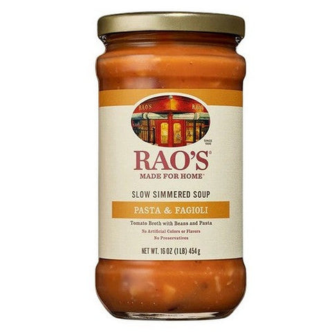 Rao's, Rao'S Specialty Food Soup Pasta & Fagioli, 16 Oz(Case Of 6) Rao's