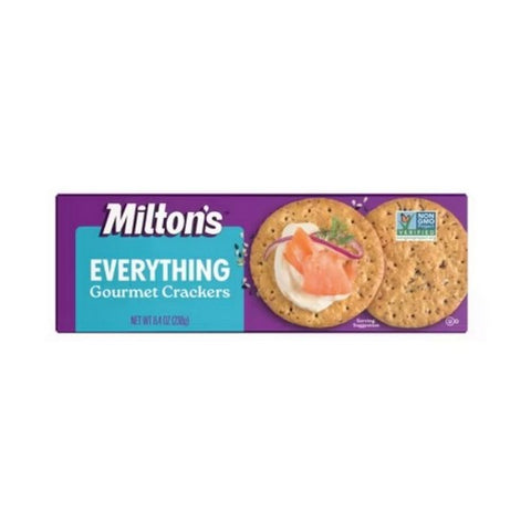 Milton's, Cracker Gourmet Everythng, 8.4 Oz(Case Of 8) Milton's