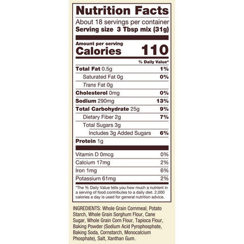 Bobs Red Mill, Corn Bread Mix, 20 Oz(Case Of 4) Bobs Red Mill