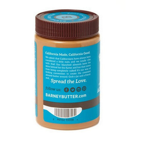 Barney Butter, Nut Bttr Almnd Smth, 16 Oz(Case Of 6) Barney Butter