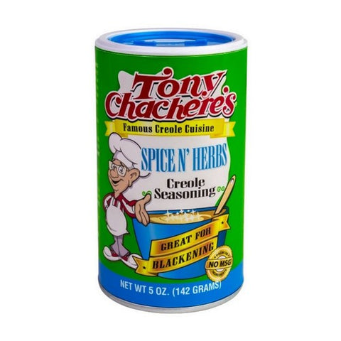 Tony Chachere's, Seasoning Spice And Herb Creole, 5 Oz(Case Of 6) Tony Chachere's