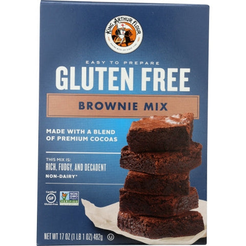 King Arthur, Mix Brownie Gf, 17 Oz(Case Of 6) King Arthur
