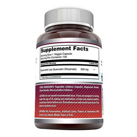 Amazing Nutrition, Amazing Formulas Quercetin, 500 mg, 120 Veg Caps Amazing Nutrition