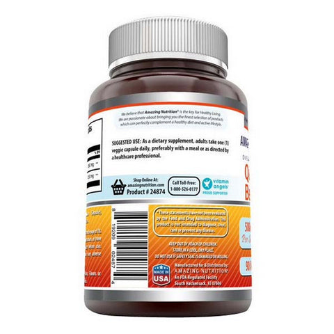 Amazing Nutrition, Amazing Formulas Quercetin Berberine, 500 Mg, 500 Mg
