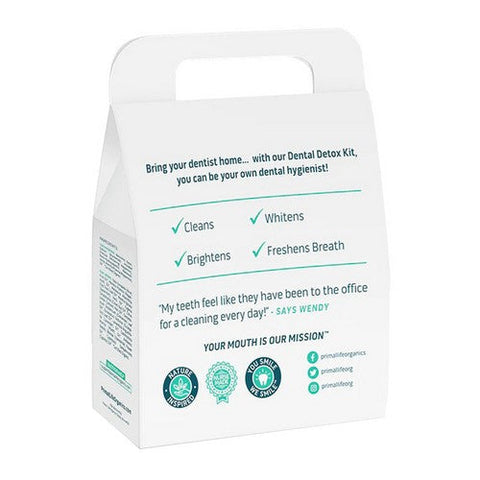 Primal Life Organics, Dental Detox Kit, 1 Count Primal Life Organics