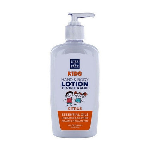 Kiss My Face, Kids Hand & Body Lotion Citrus, 9 Oz Kiss My Face
