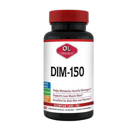 Olympian Labs, DIM-150 Diindolylmethane Supplement, 60 Veg Caps Olympian Labs