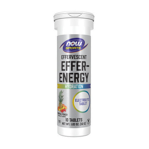 Now Foods, Effer-Energy Tropical Punch, 10 Tabs Now Foods