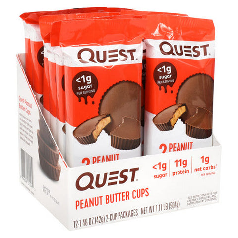 Quest Nutrition, Quest Peanut Butter Cups, 12 Count Quest Nutrition