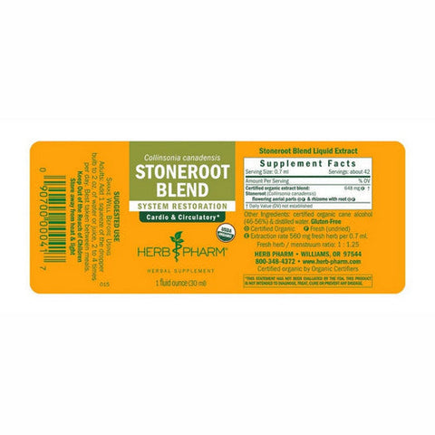 Herb Pharm, Stoneroot Blend, 1 oz