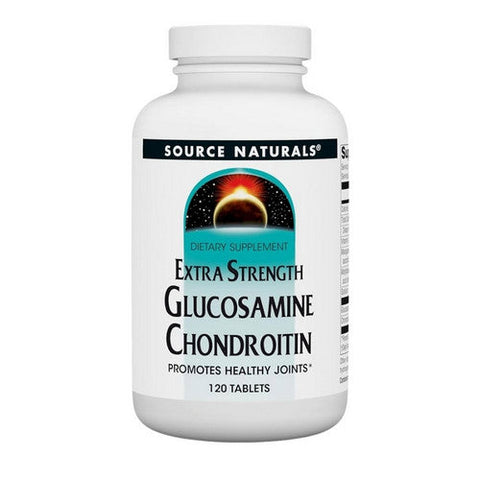 Source Naturals, Glucosamine Chondroitin, Extra Strength 120 Tabs Source Naturals