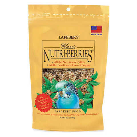 Lafeber, Classic Nutri-Berries Parakeet Food, 10 oz Lafeber