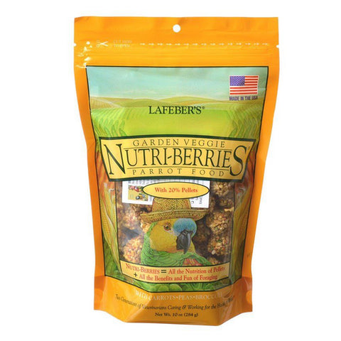 Lafeber, Garden Veggie Nutri-Berries Parrot Food, 10 oz Lafeber