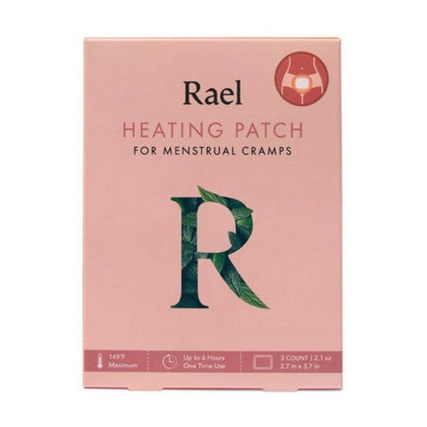 Rael, Heating Patch for Menstrual Cramps, 3 Patches Rael