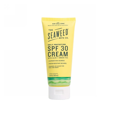 Sea Weed Bath Company, Daily Protection SPF 30 Cream, 3.4 Oz Sea Weed Bath Company