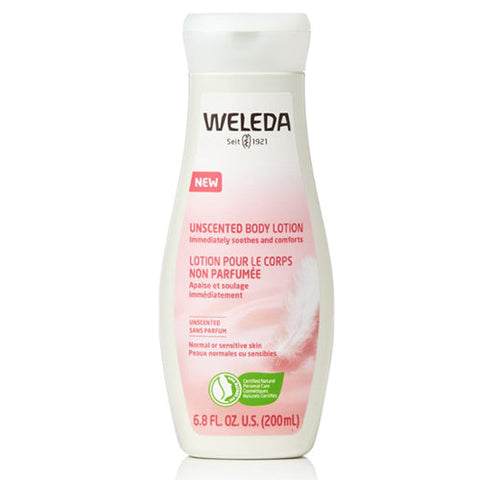 Weleda, Unscented Body Lotion, 6.8 Oz Weleda