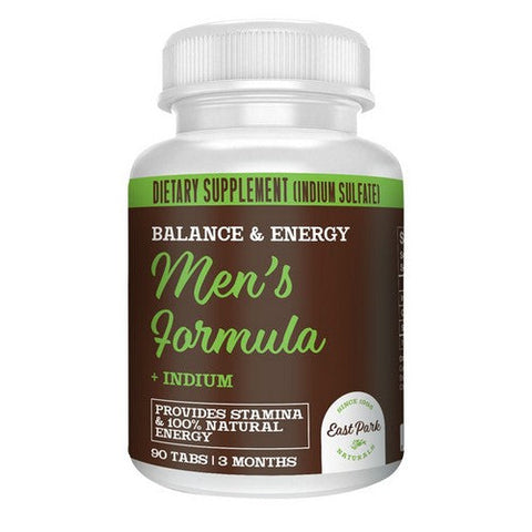 East Park Naturals, Men's Forumula + Indium, 90 Tabs East Park Naturals