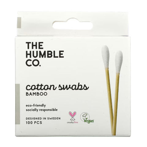 The Humble Co, Cotton Swabs White, 100 Count The Humble Co