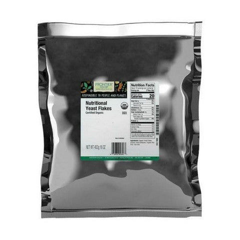 Frontier Coop, Organic Yeast Nutritional Flakes, 16 Oz Frontier Coop