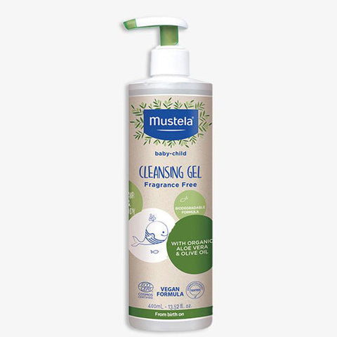 Mustela, Gentle Cleansing Gel Fragrance Free, 13.52 Oz Mustela
