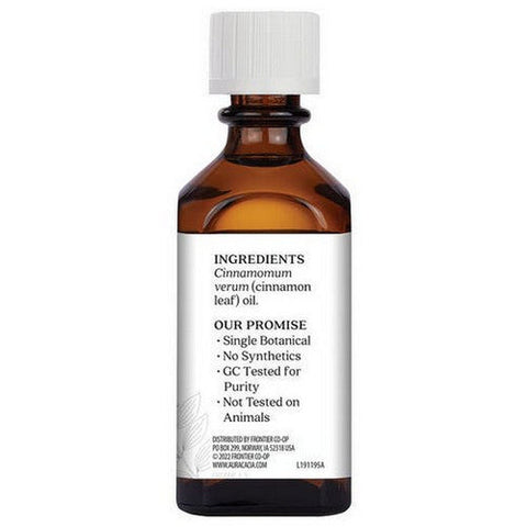 Aura Cacia, Essential Oil Cinnamon Revitalizing, 2 Oz Aura Cacia