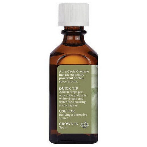 Aura Cacia, Oregano Purify Essential Oil, 2 Oz Aura Cacia