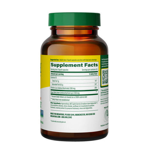 MegaFood, Baby & Me 2 Prenatal DHA & Choline, 60 Caps MegaFood