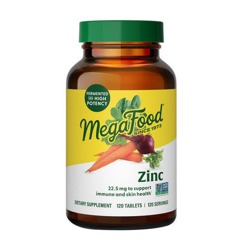MegaFood, Zinc, 120 Tabs MegaFood
