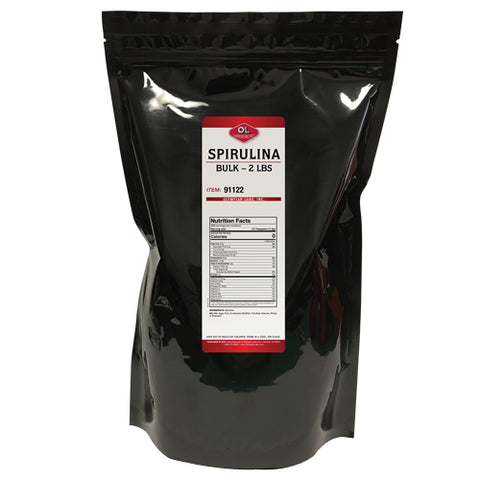 Olympian Labs, Spirulina Powder Resealable Bag, 2 Lbs Olympian Labs