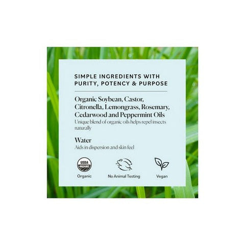 Sky Organics, Organic Bug Spray Deet Free, 4 Oz
