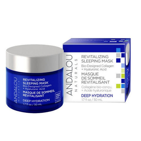Andalou Naturals, Revitalizing Sleep Mask, 1.7 Oz Andalou Naturals