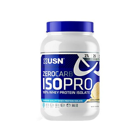 USN, Zero Carb ISO Pro Vanilla Ice Cream, 1.65 Lbs USN
