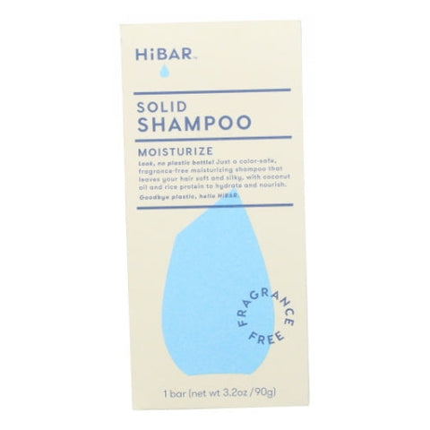 HiBAR, Fragrance Free Shampoo, 3.2 Oz HiBAR