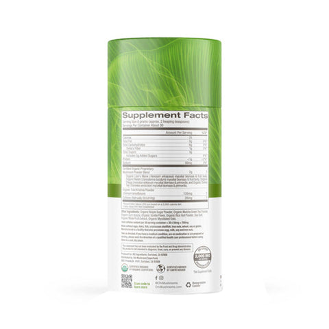 Om Mushrooms, Mushroom Matcha Latte Blend, 8.47 Oz Om Mushrooms
