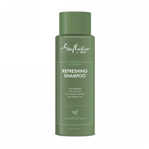 Shea Moisture, Men Vetiver & Neroli Refreshing Shampoo, 15 Oz Shea Moisture
