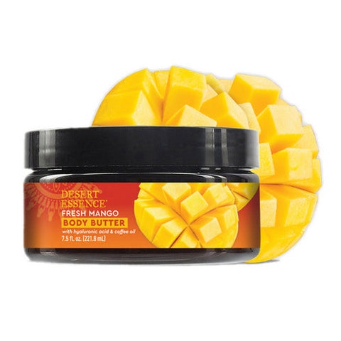 Desert Essence, Body Butter Fresh Mango, 7.5 Oz Desert Essence