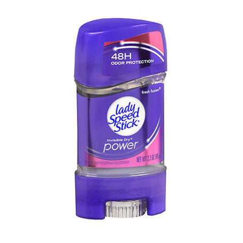 Lady Speed Stick, Invisible Dry Power Antiperspirant Deodorant Fresh Fusion, 2.3 Oz Lady Speed Stick