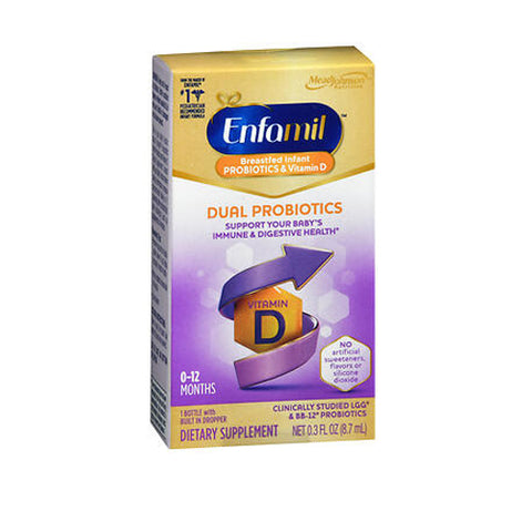Dual Probiotics Drops Vitamin D3 0.3 Oz by Enfamil