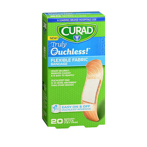 Curad, Truly Ouchless! Flexible Fabric Bandages, 20 Count Curad