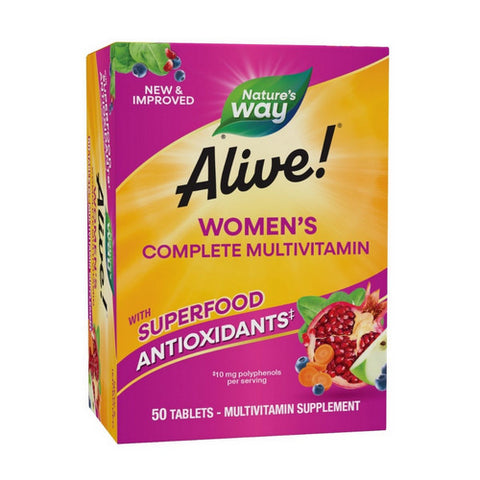 Alive! Women's Complete Multivitamin 50 Count by Nature's Way