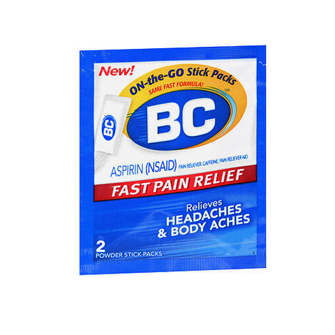 BC, Fast Pain Relief Powder Packs, 2 Count BC