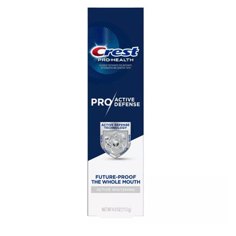 Crest, Pro-Health Pro Active Whitening, 4 Oz Crest