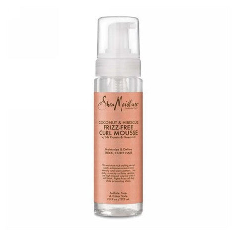 Shea Moisture, Frizz Free Curl Mousse Coconut Hibiscus, 7.5 Oz Shea Moisture