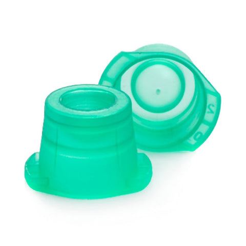 McKesson, Tube Closure Polyethylene Snap Cap Green 12 mm / 13 mm / 16 mm (Universal) Fits 177-118115G, Count of 1000 McKesson